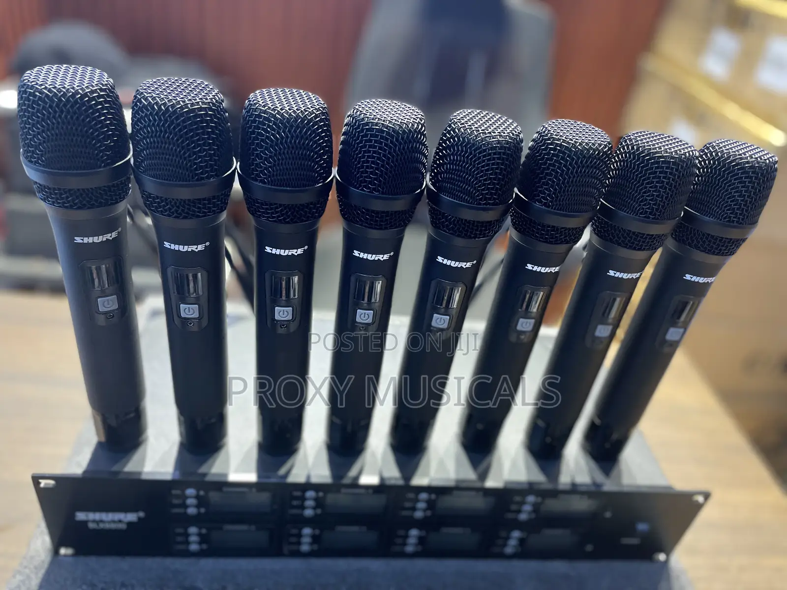 8in1 Shure Wireless Microphone System