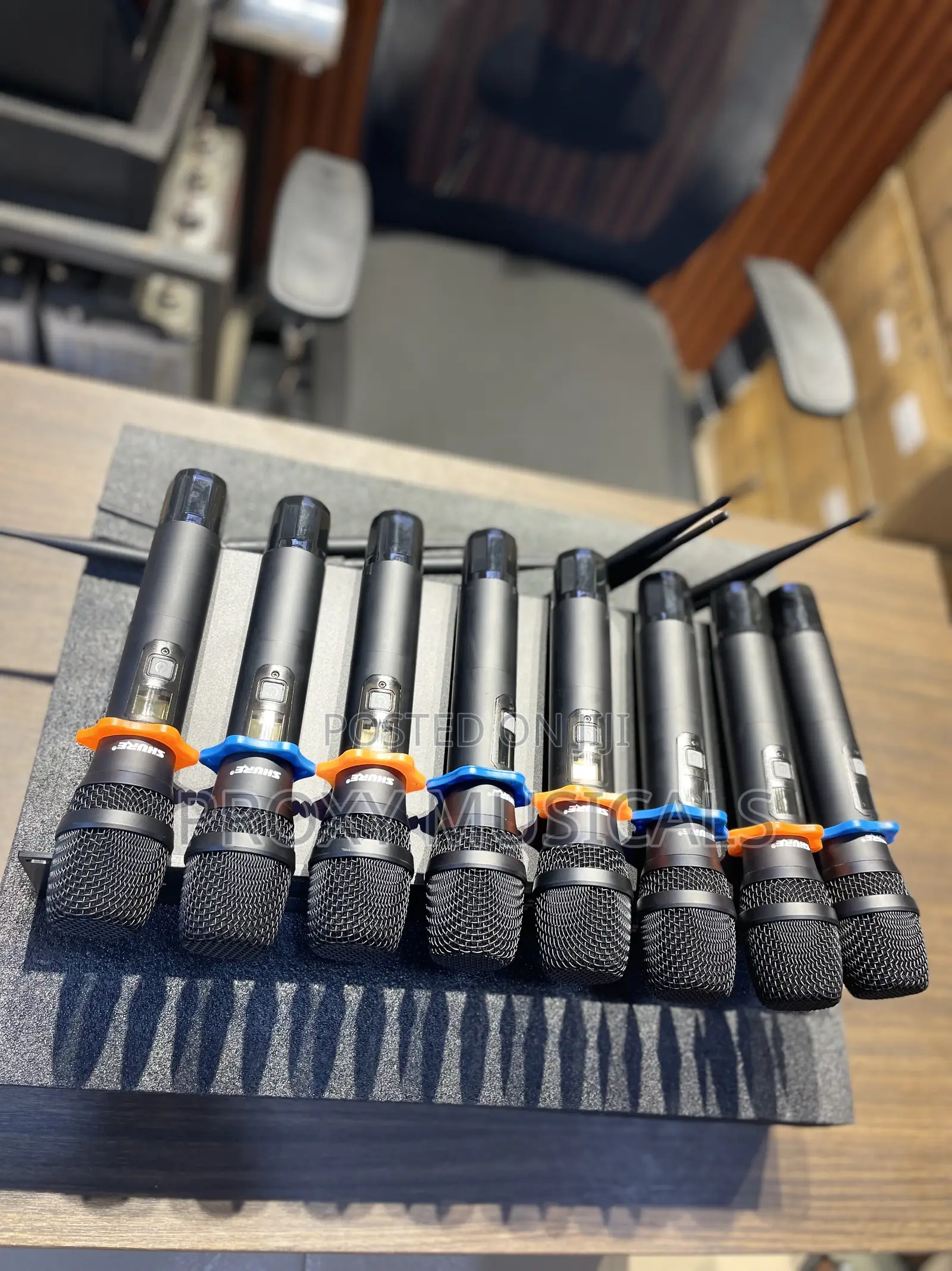 Shure 8in1 UHF Wireless Handheld Microphones