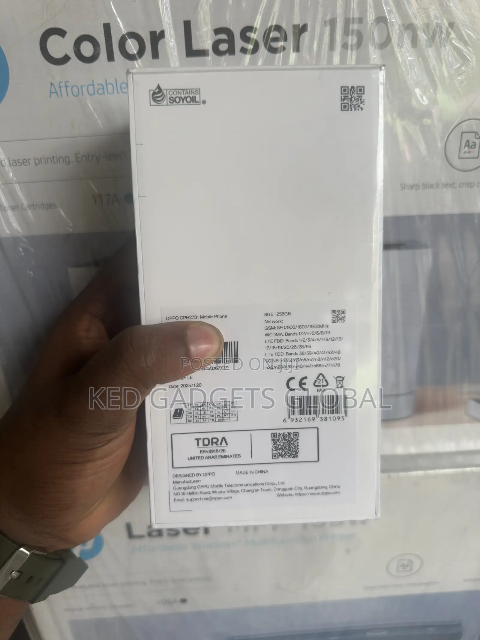 New Oppo A6 Pro 5G 256 GB