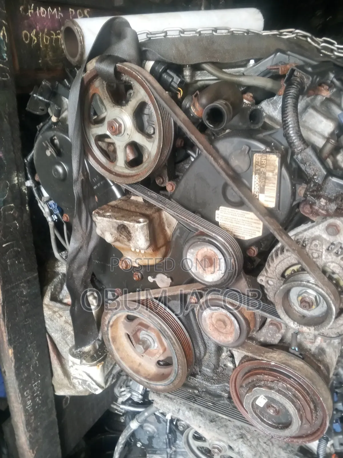 Complete Engine 2008 Honda Accord Crosstour V6