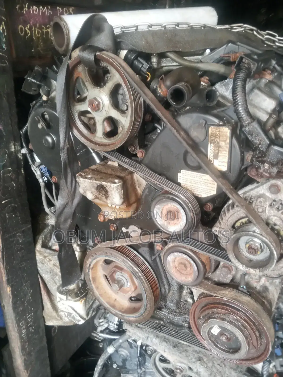 Complete Engine 2008 Honda Accord Crosstour V6