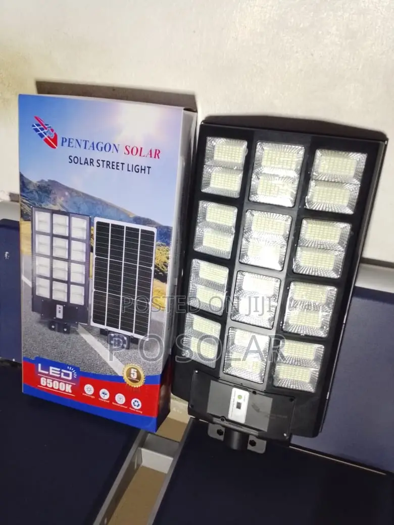2500w P O Pentagon Solar Street Lights
