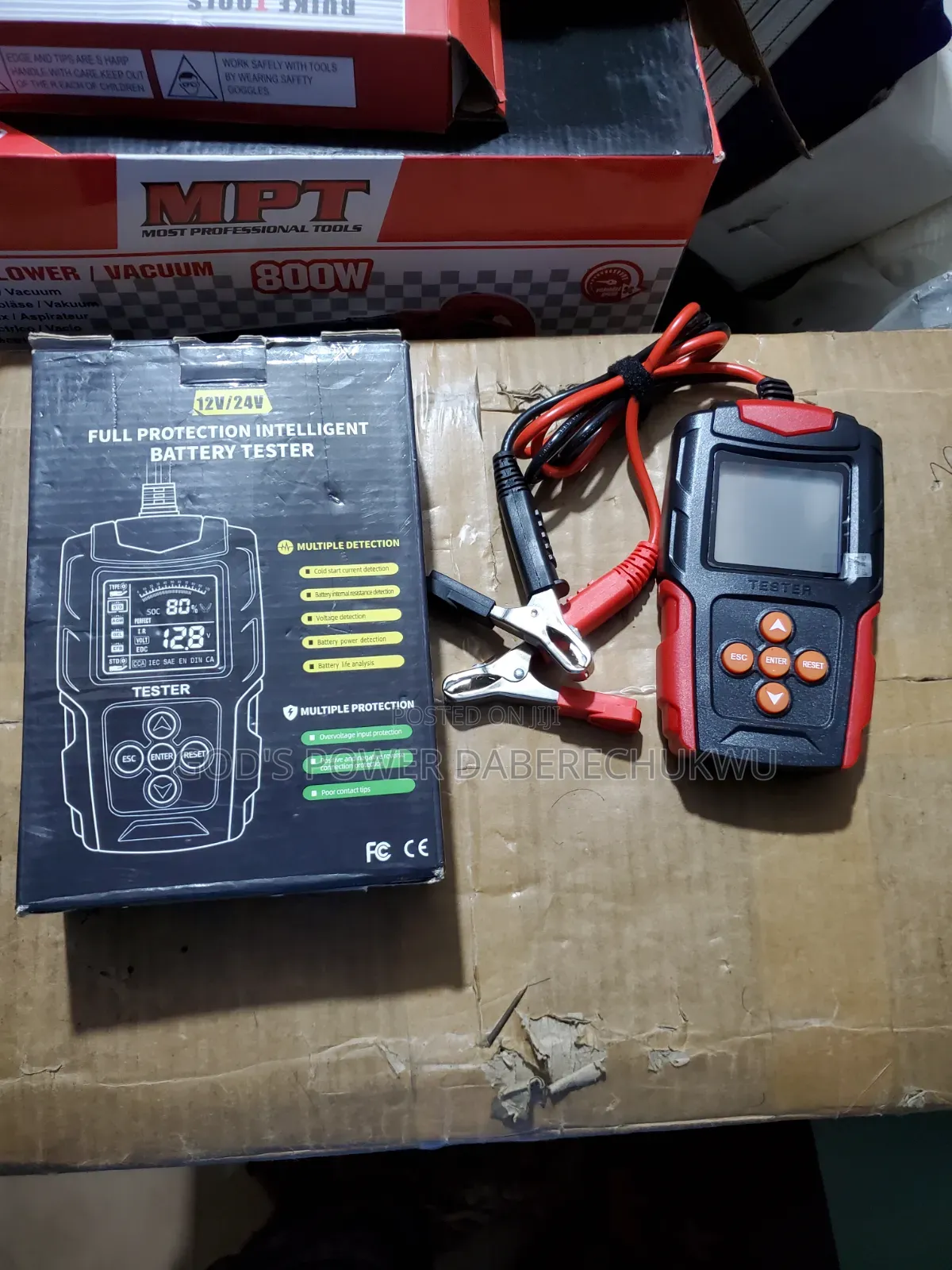 12v/24v Full Protection Intelligent Battery Tester