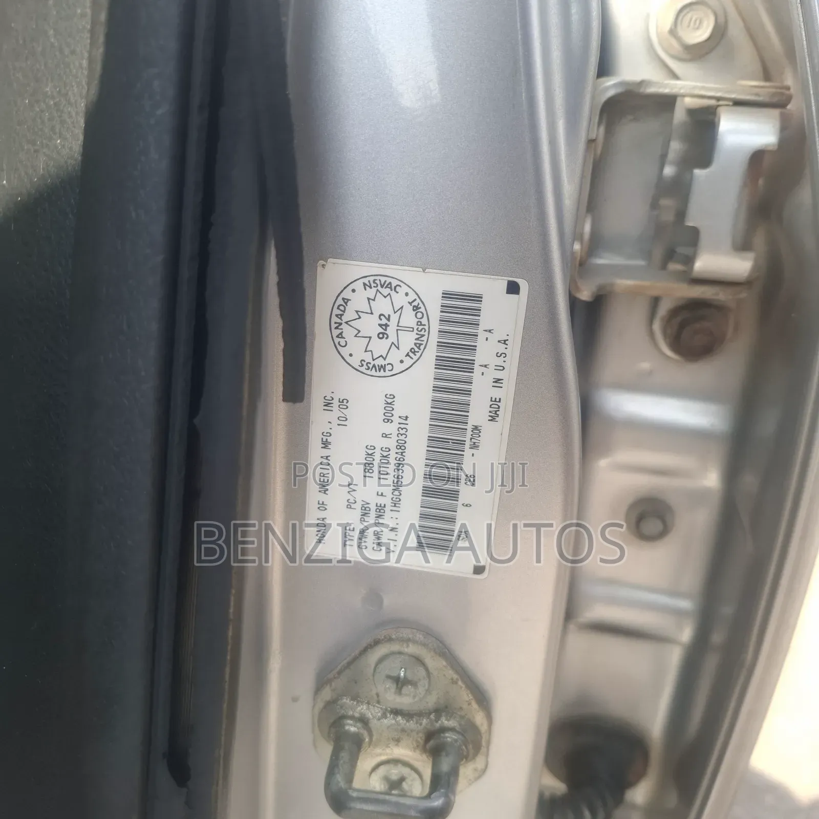 Honda Accord 2007 Silver