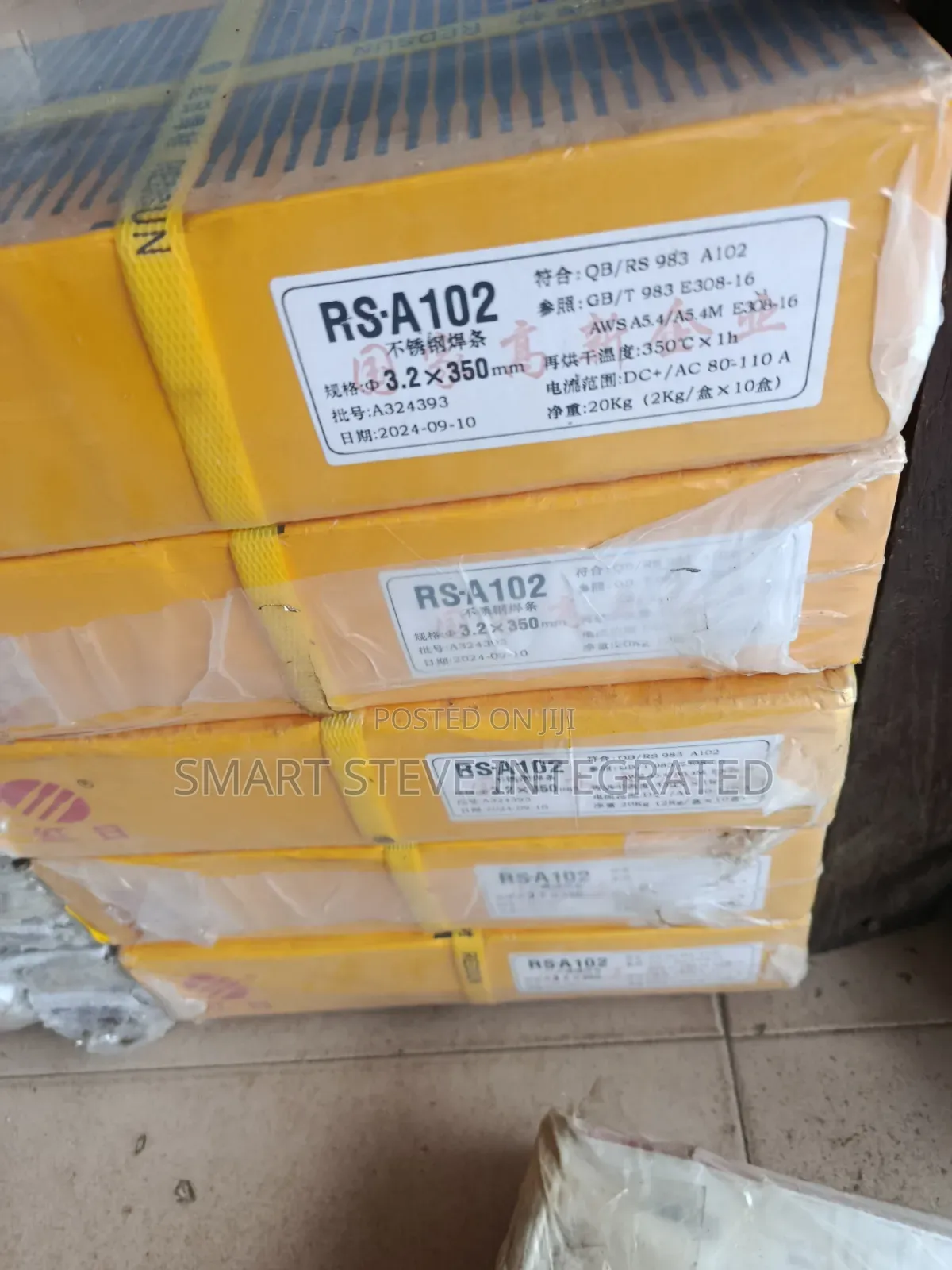 RS-A102 Stainless Steel Welding Electrodes (Welding Rods).