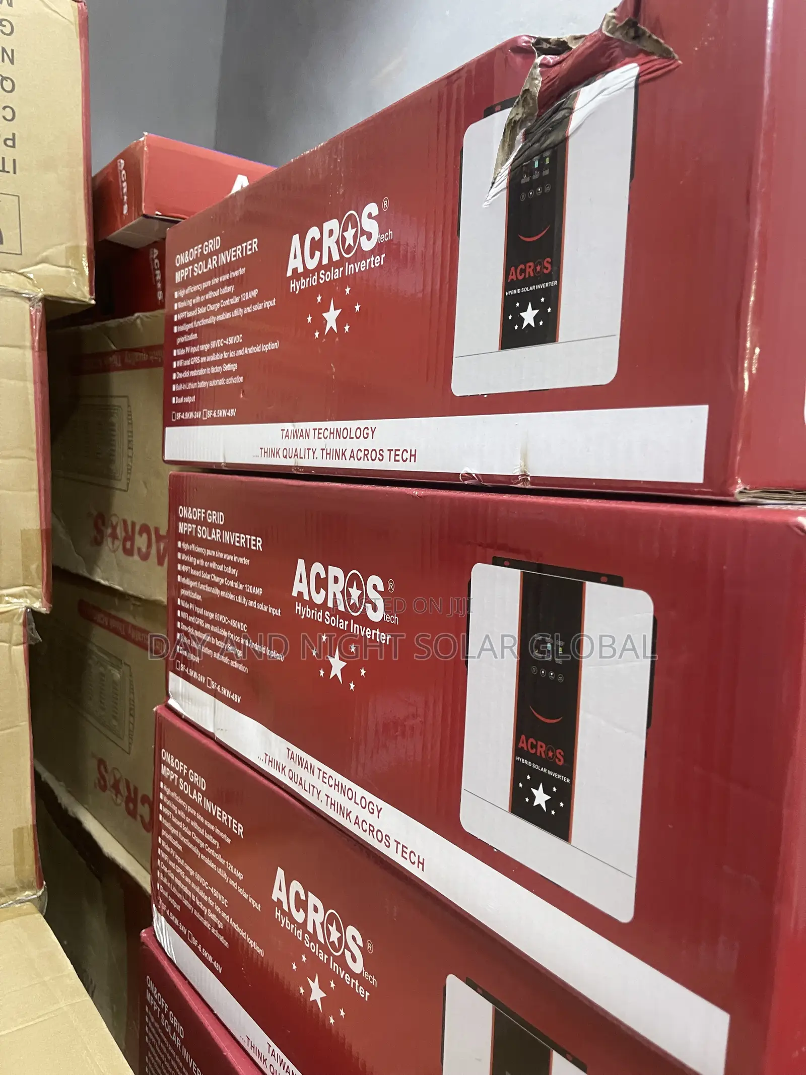4.5kva 24v Across Hybrid Solar Inverter 5yrs Warranty