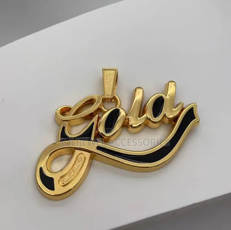 Original Bold Pendant and Necklace for Unisex