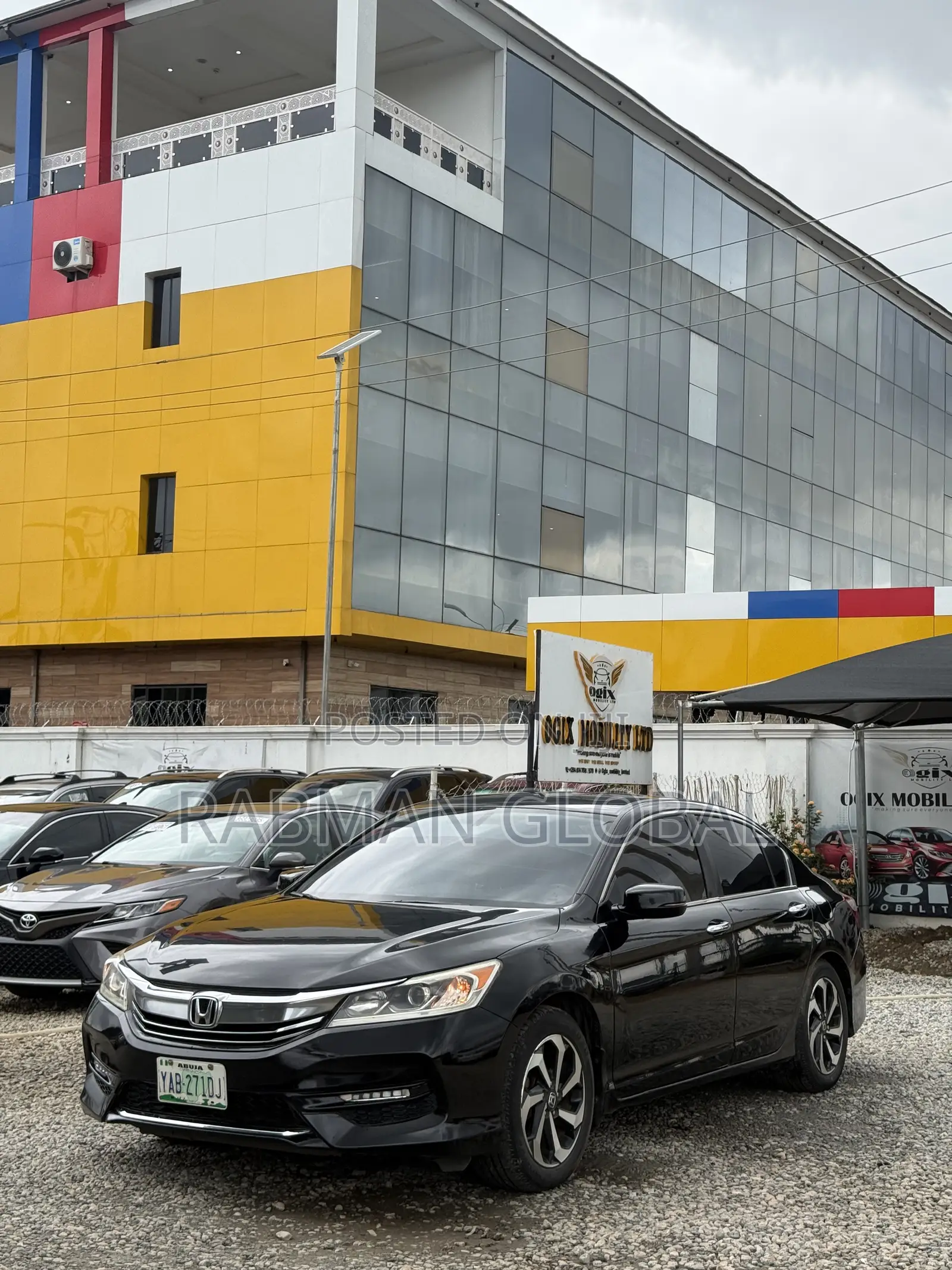 Honda Accord EX-L 4dr Sedan FWD (2.4L 4cyl 2A) 2016 Black