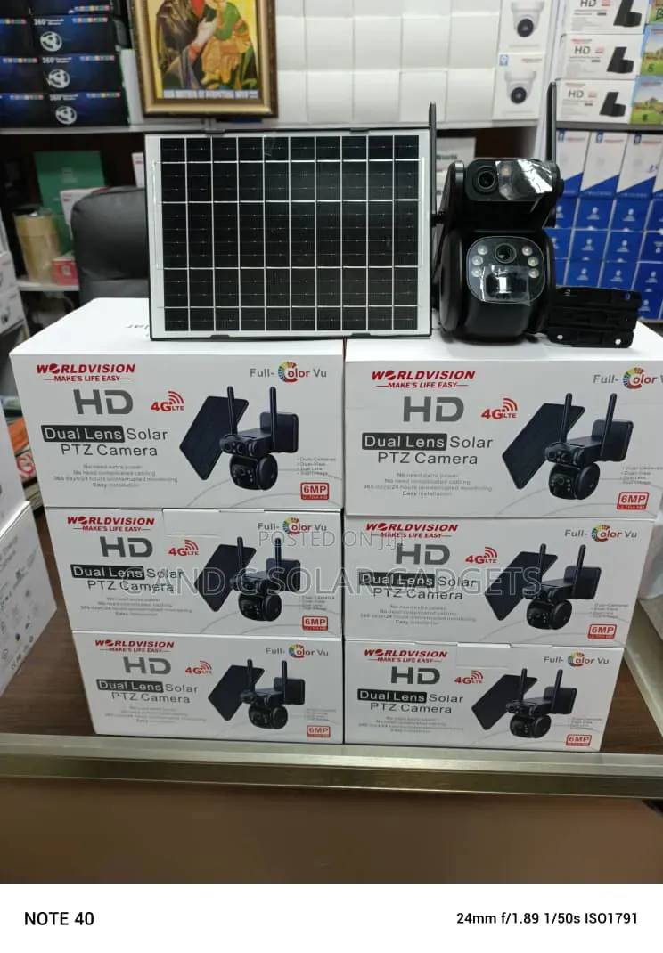 Dual Lens Ubox Severance Solar Camera