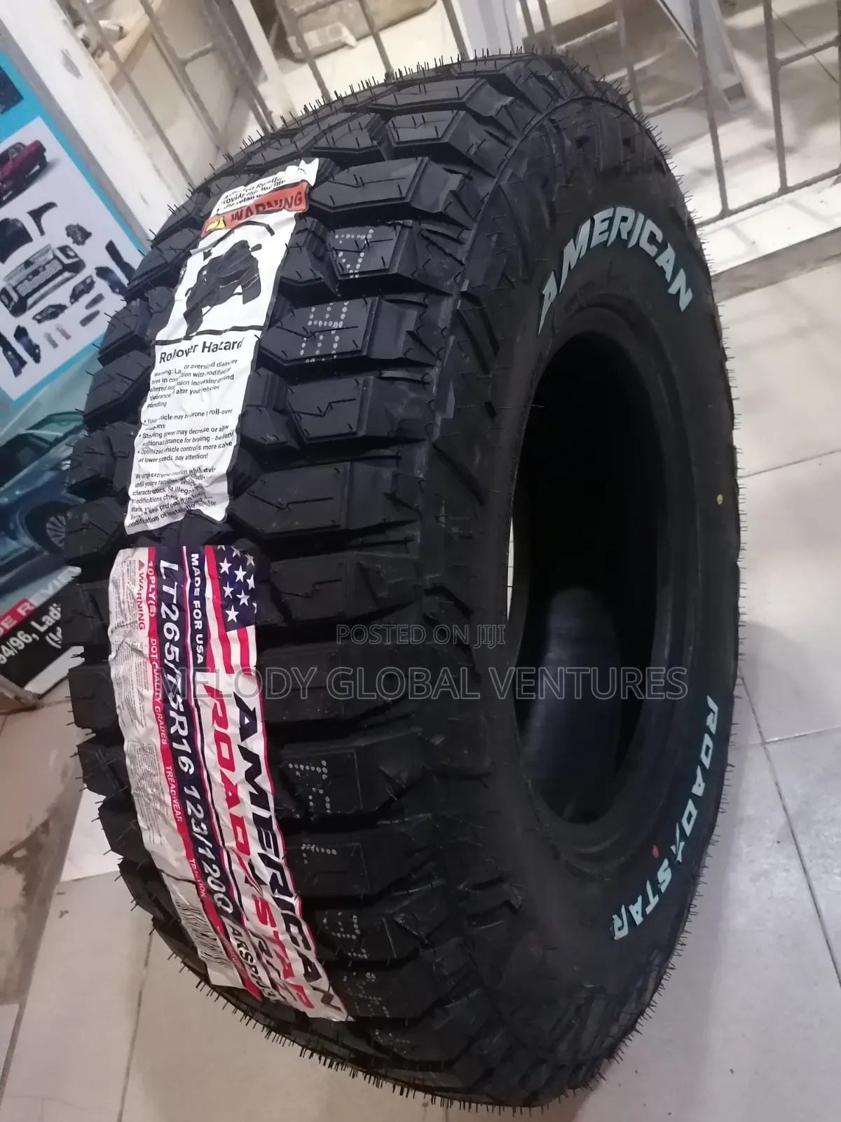 American Roadster Tires Made in Thailand With USA Standard Tire