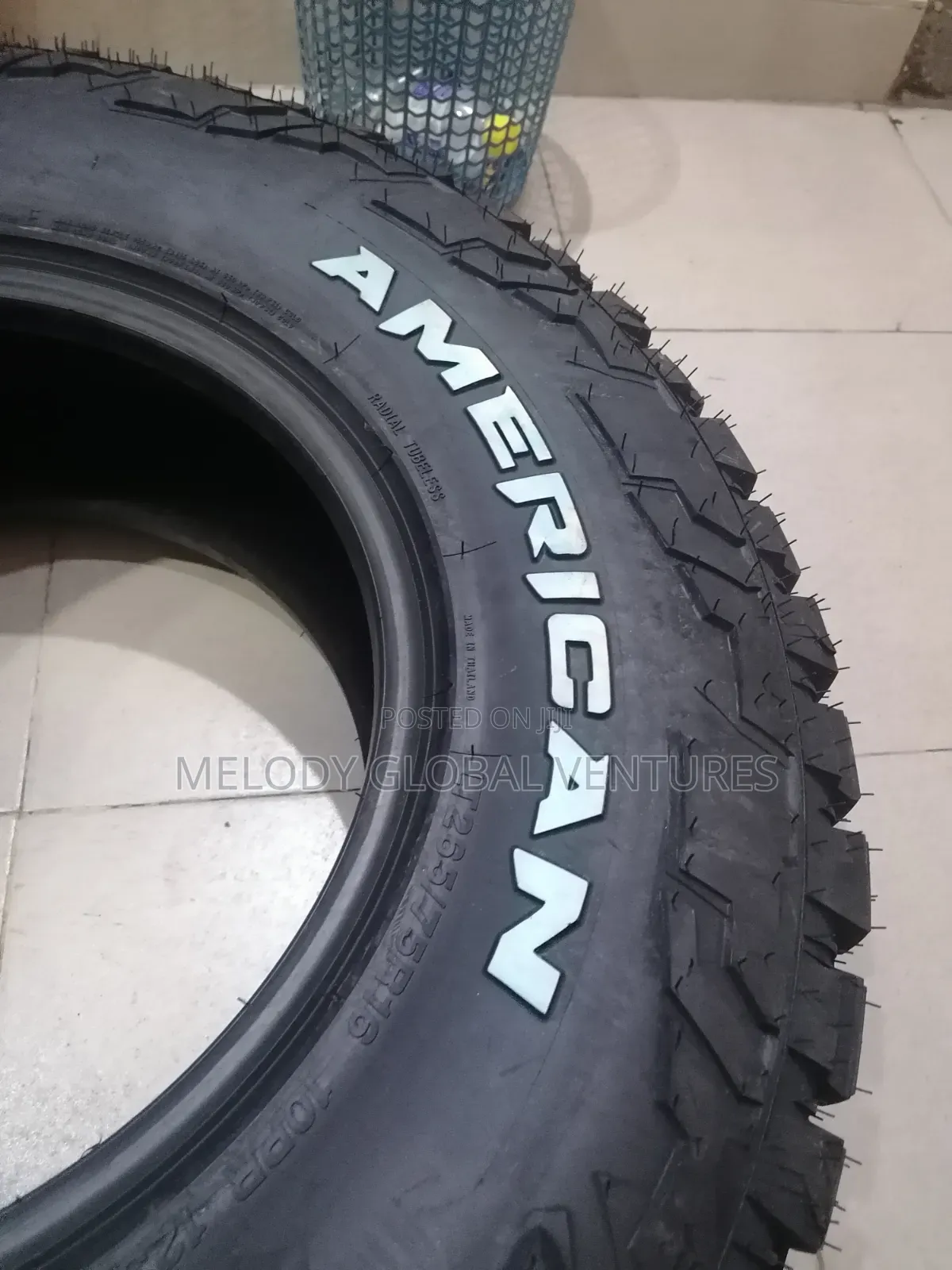 American Roadster Tires Made in Thailand With USA Standard Tire