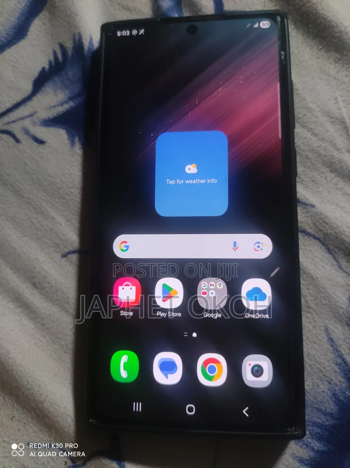 Samsung Galaxy S22 Ultra 128 GB Black