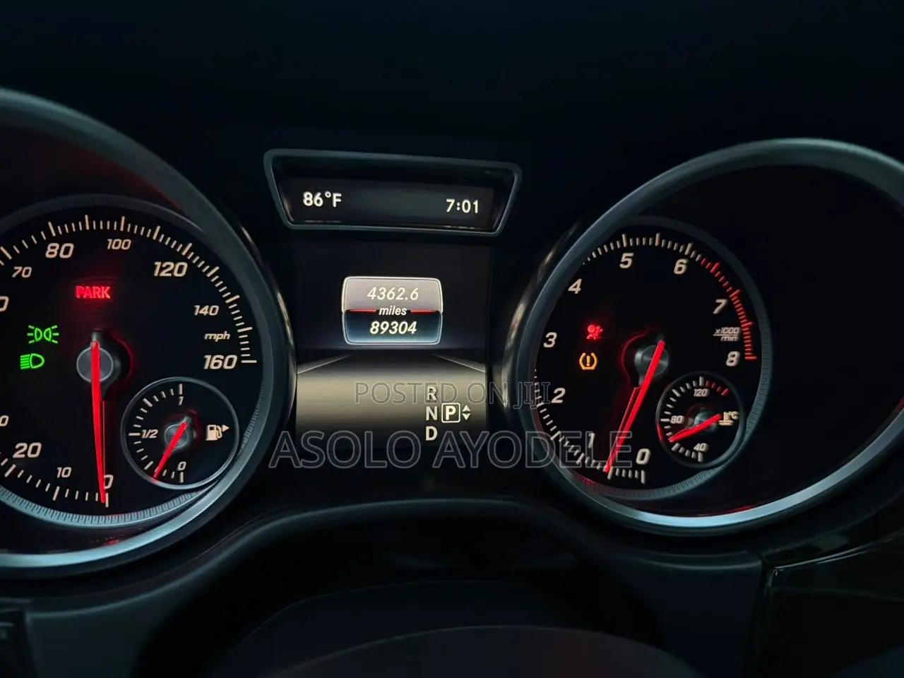 Mercedes-Benz GLE-Class GLE 350 2016 Blue