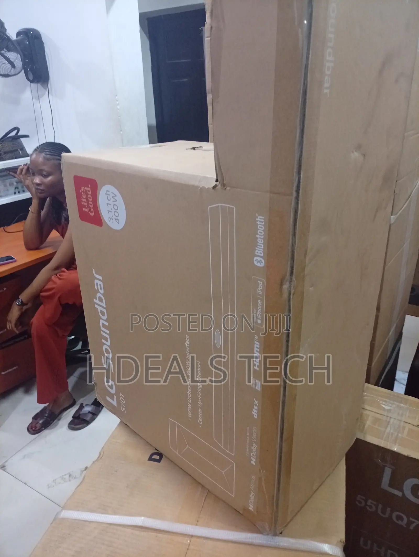 Experience True Dolby/Surround: LG 400W Soundbar