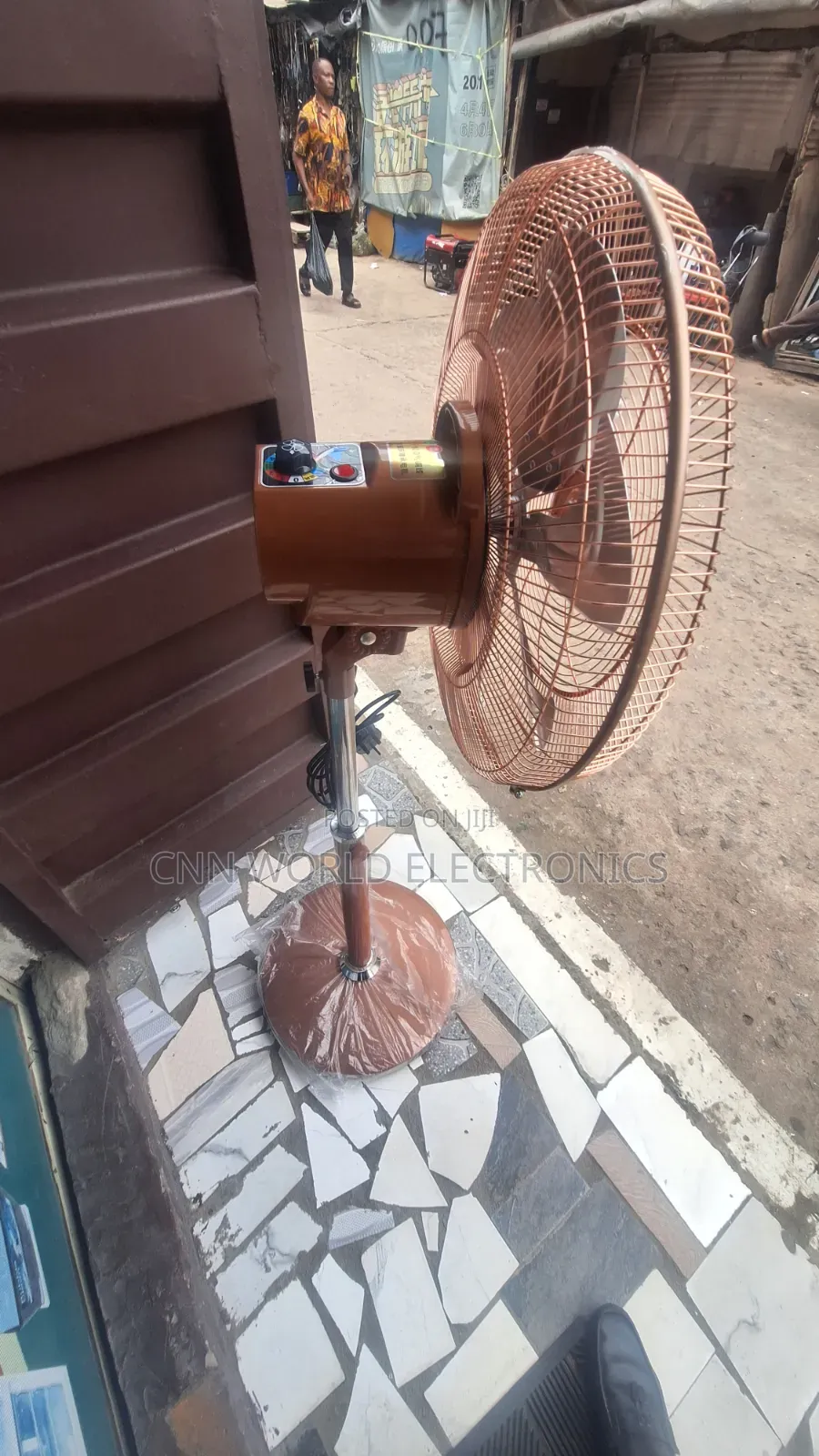 New Castra Standing Fan 18"inches Copper  Super Cooling Warranty