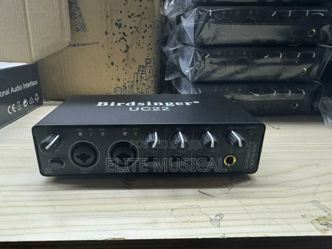 High Quality Bridsinger 2i2 Sound Card