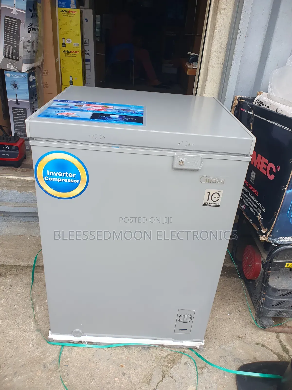 MIDEA INVERTER Chest Freezer 100liters With 10 Years Company W
