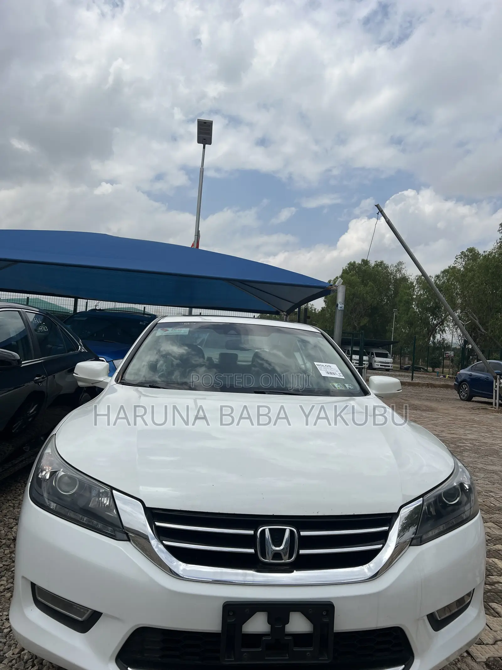 Honda Accord EX-L V-6 4dr Sedan FWD (3.5L 6cyl 6A) 2013 White