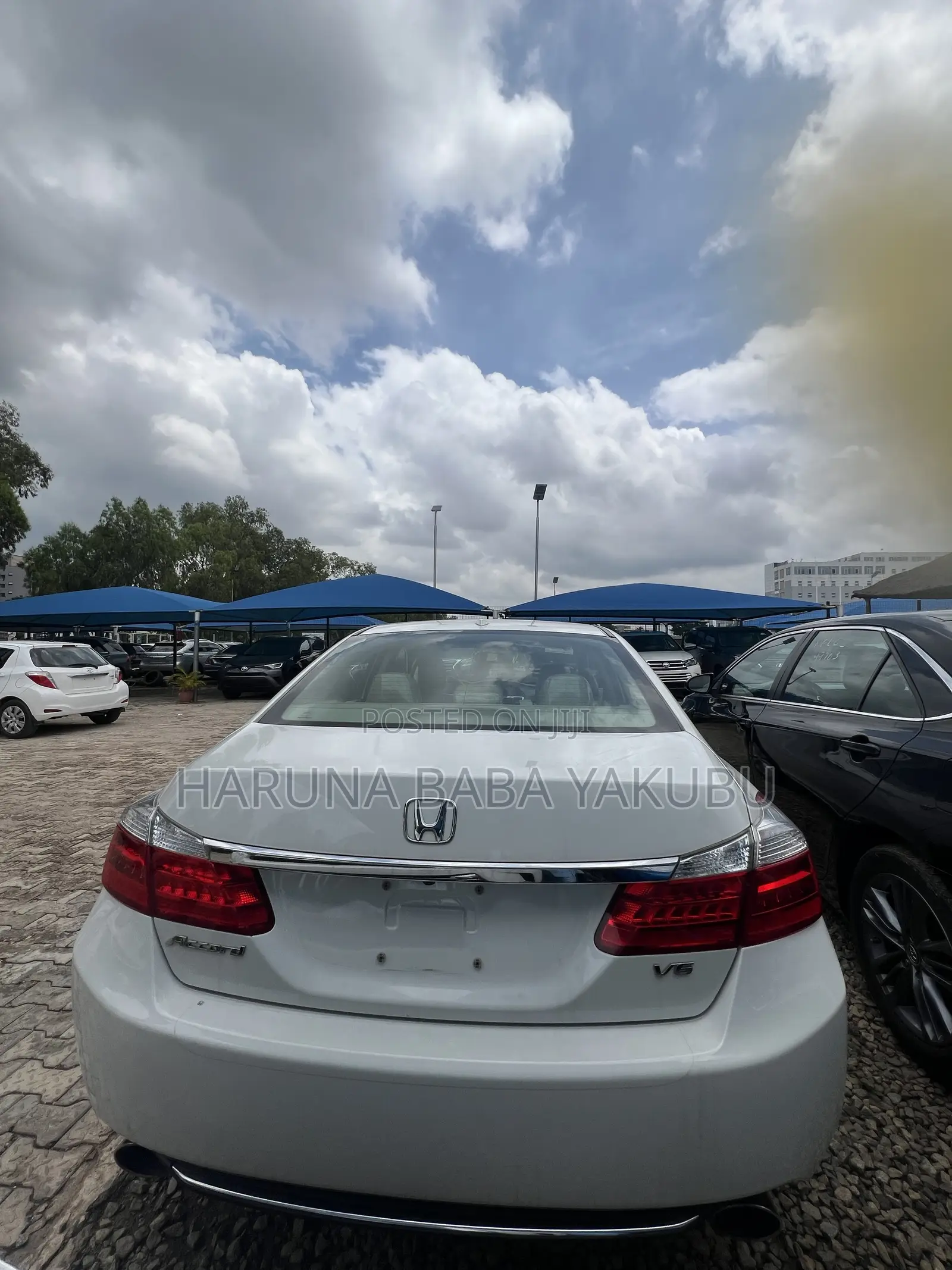 Honda Accord EX-L V-6 4dr Sedan FWD (3.5L 6cyl 6A) 2013 White