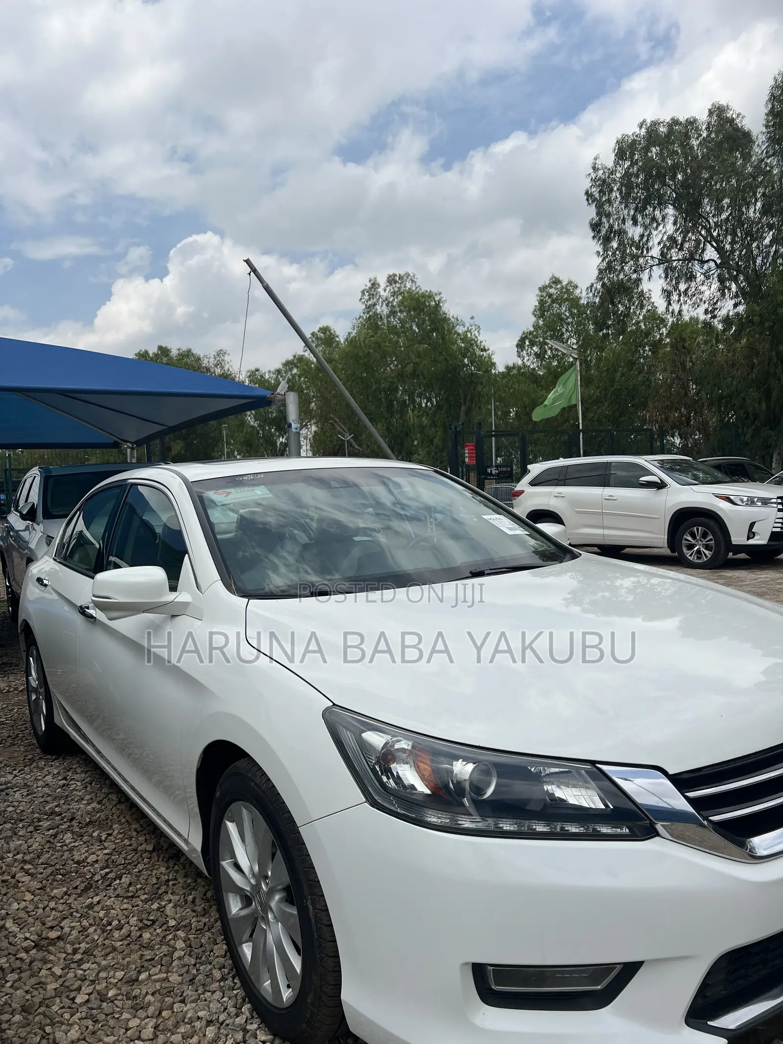 Honda Accord EX-L V-6 4dr Sedan FWD (3.5L 6cyl 6A) 2013 White