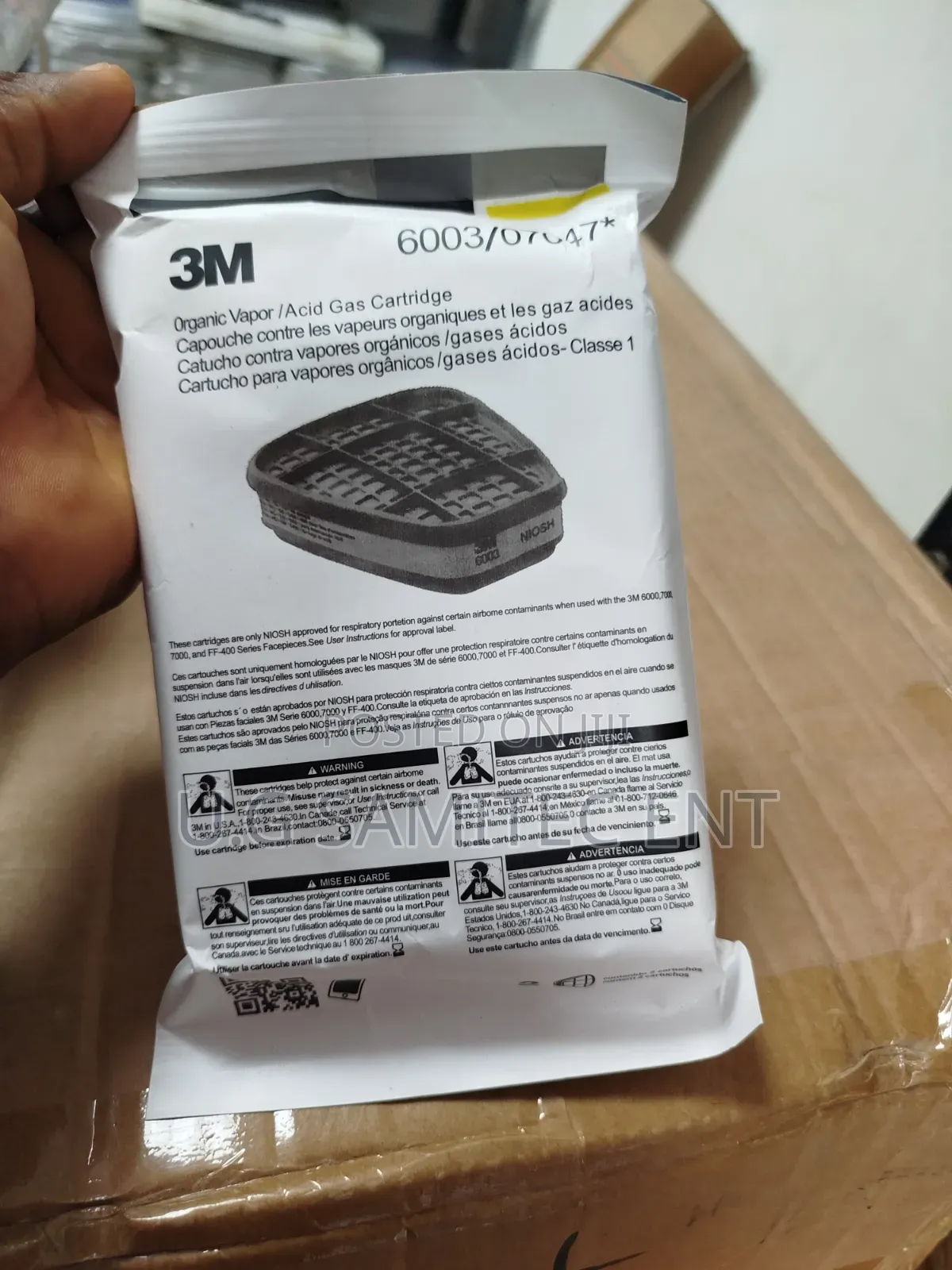 3M Vapour / Gas Cartridge