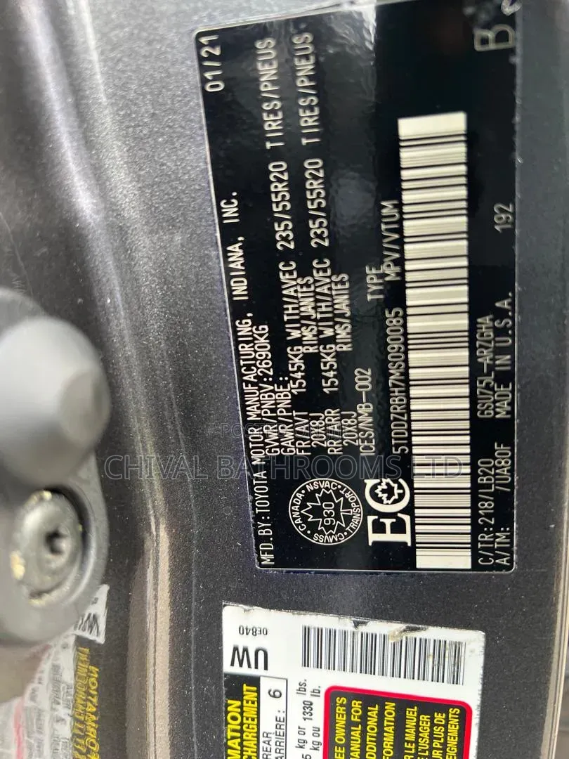 Toyota Highlander 2021 Gray