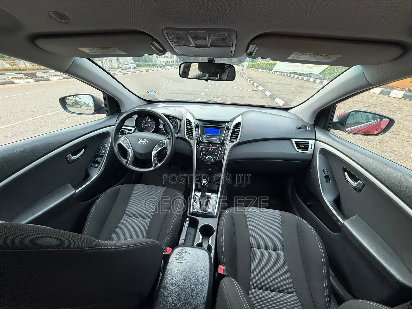 Hyundai Elantra 2017 Red