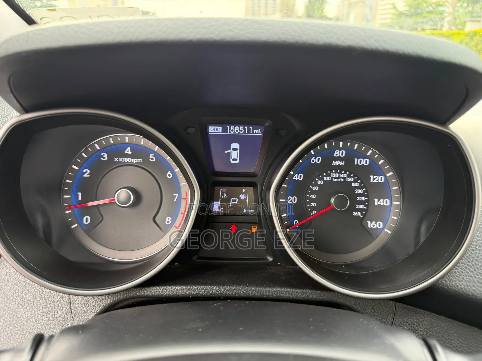 Hyundai Elantra 2017 Red