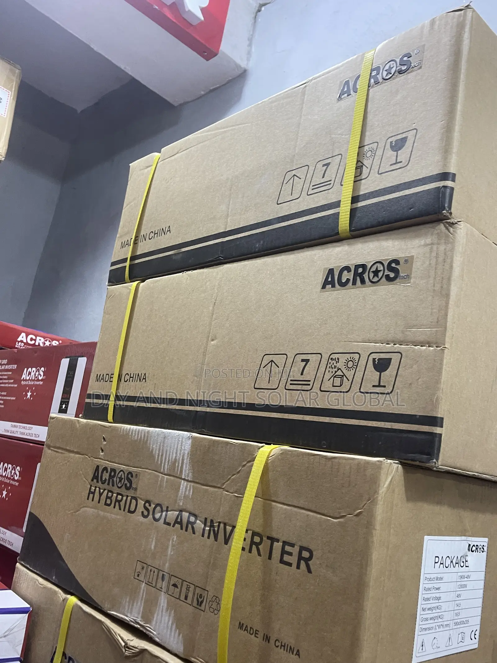 12kva 48v Across Hybrid Solar Inverter 5yrs Warranty