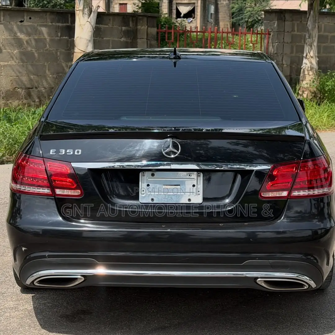 Mercedes-Benz E350 2014 Black
