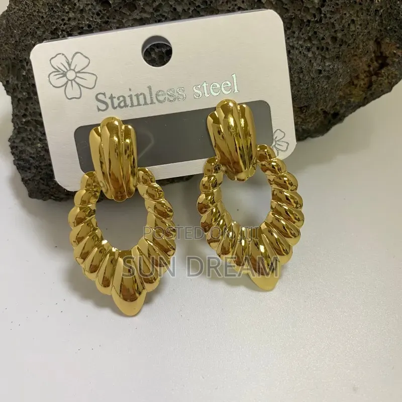 Stainless Steel Earrings Women Jewelry