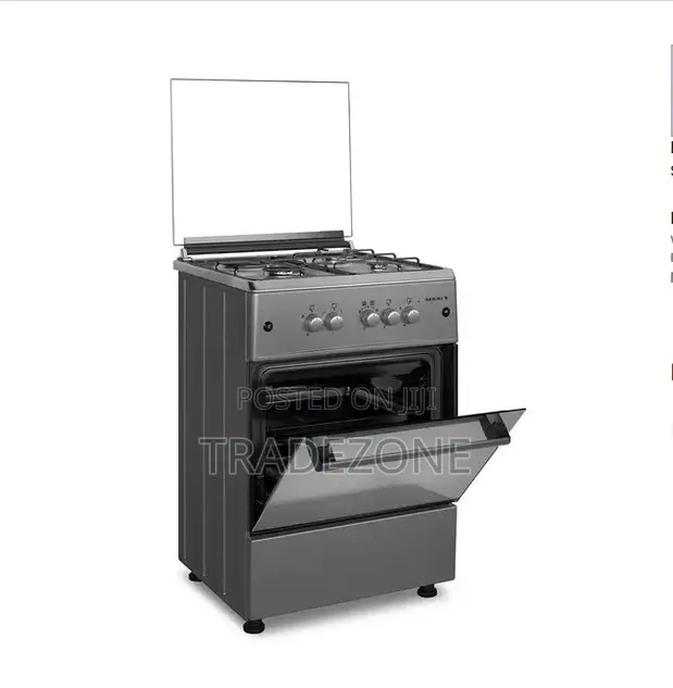 Maxi Gas Cooker 60x60 CM (3+1) Burners Inox