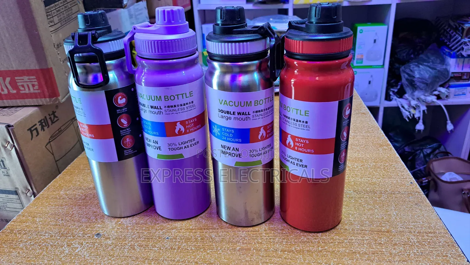 Brand New Stainless Steel Vacuum Flask Bottle | Double Wall