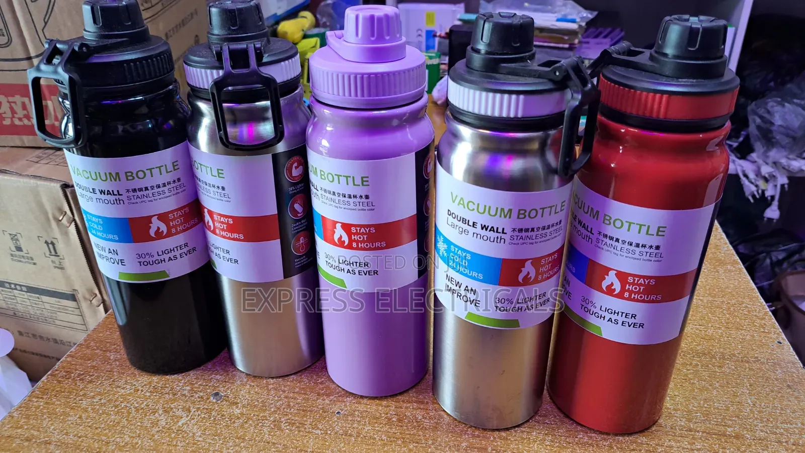 Brand New Stainless Steel Vacuum Flask Bottle | Double Wall