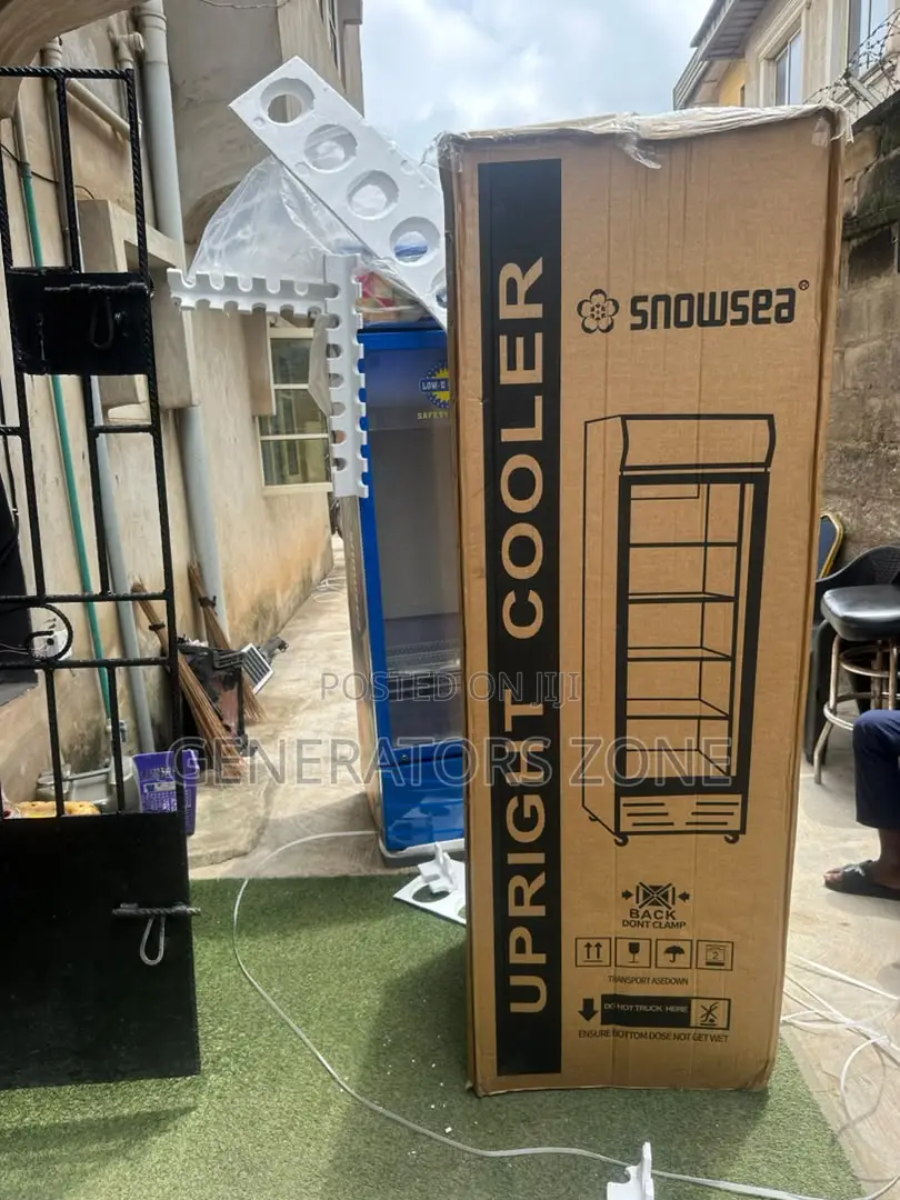 Snowsea LC-500W 500L Upright Showcase Chiller