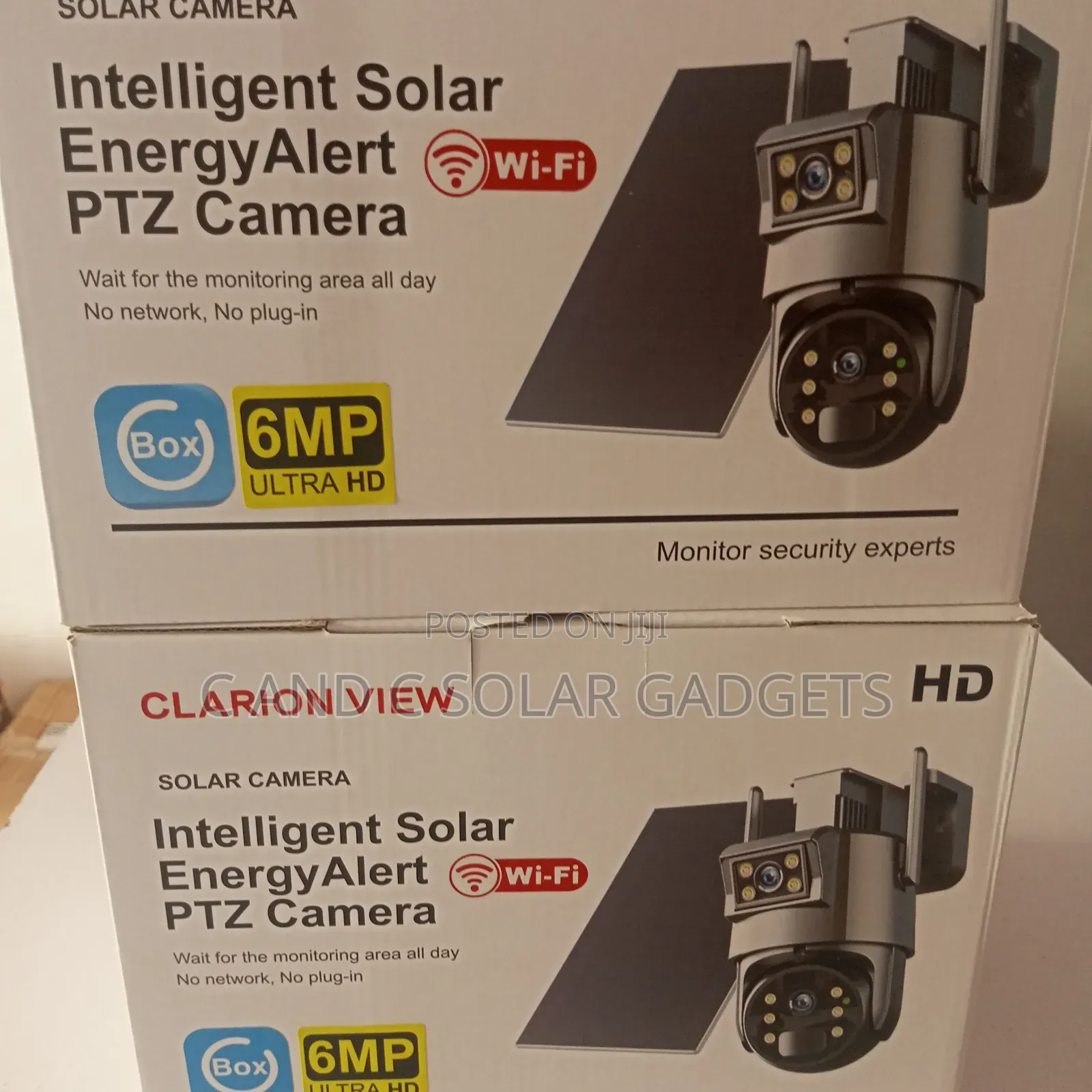 Ubox A30-Wifi Solar PTZ Camera DUAL LENS