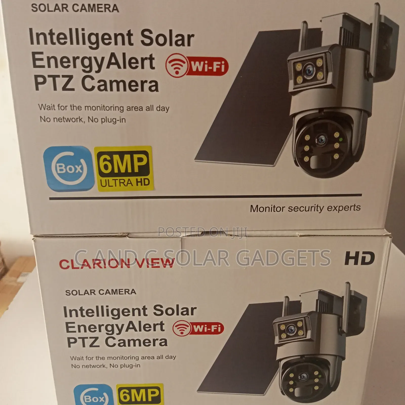 Ubox A30-Wifi Solar PTZ Camera DUAL LENS