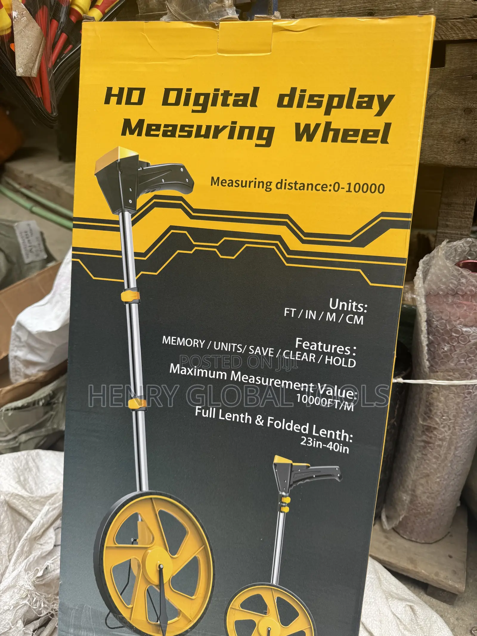 10000ft/M Digital HD Display Measuring Wheel