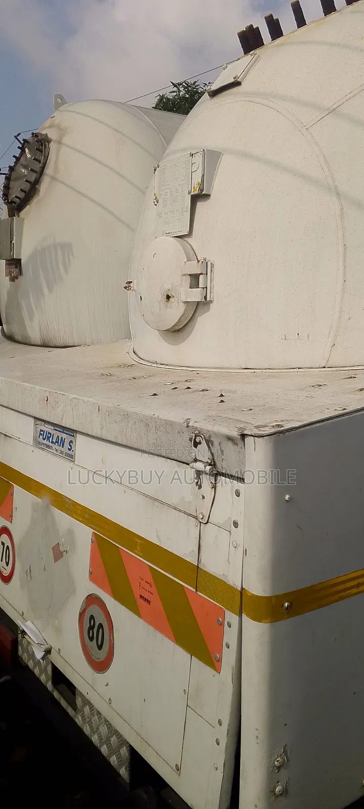 Foreign Used Iveco LPG Gas Tank