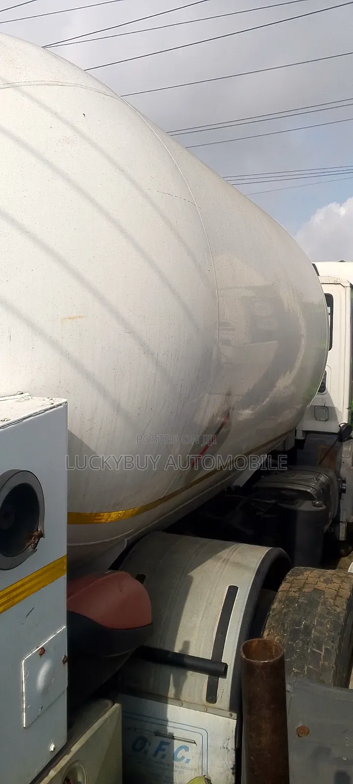 Foreign Used Iveco LPG Gas Tank