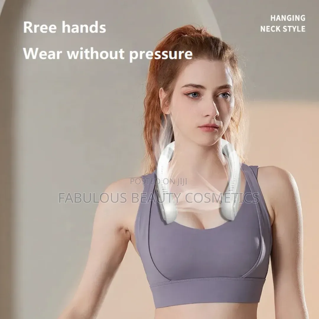 Q68 Mini Neck Fan, Leaf-Free, Hanging Neck