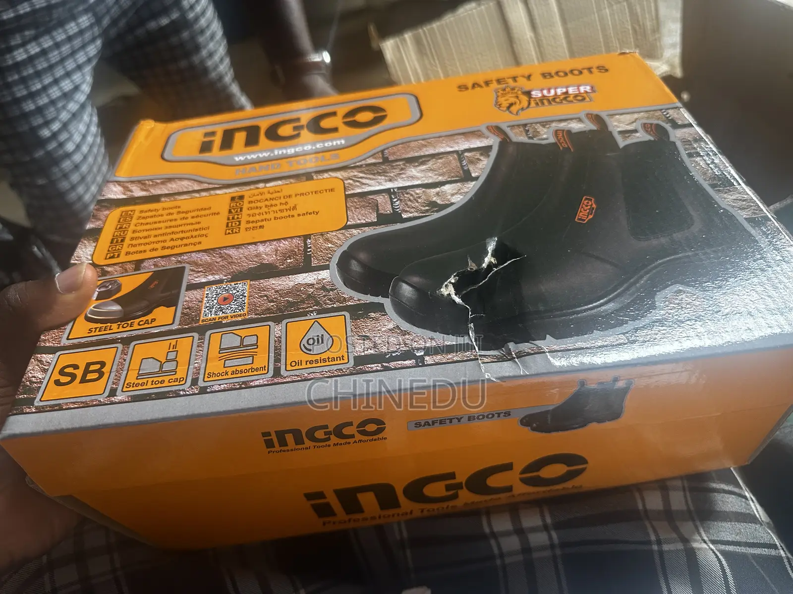 INGCO SUPER Safety Boots