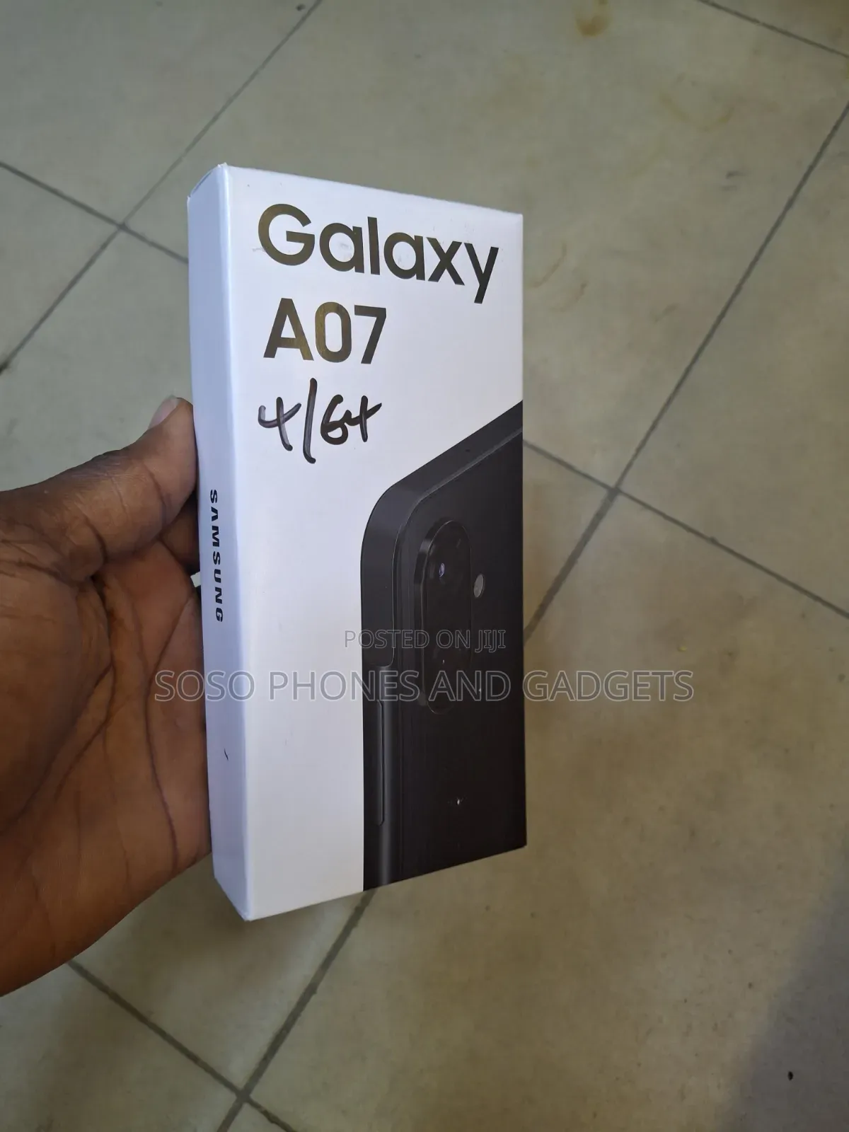 New Samsung Galaxy A07 4G 64 GB Black