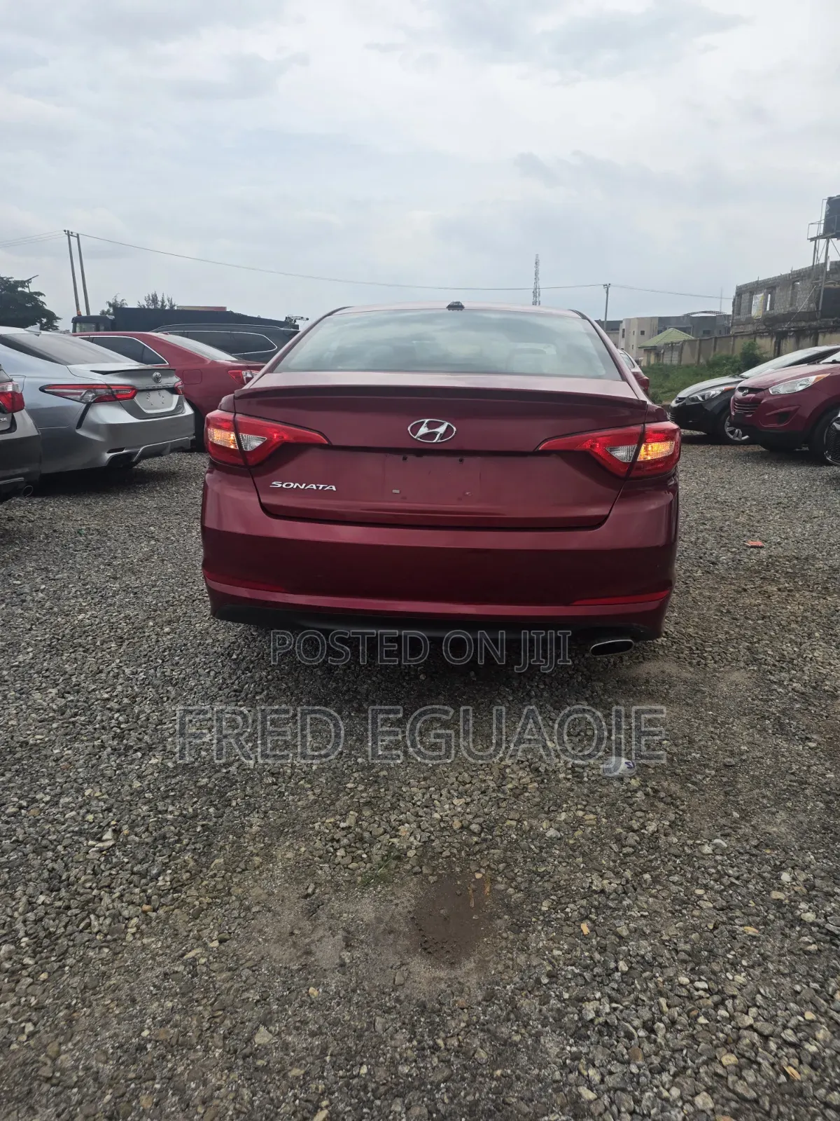 Hyundai Sonata Eco 4dr Sedan (1.6L 4cyl Turbo 7AM) 2015 Red