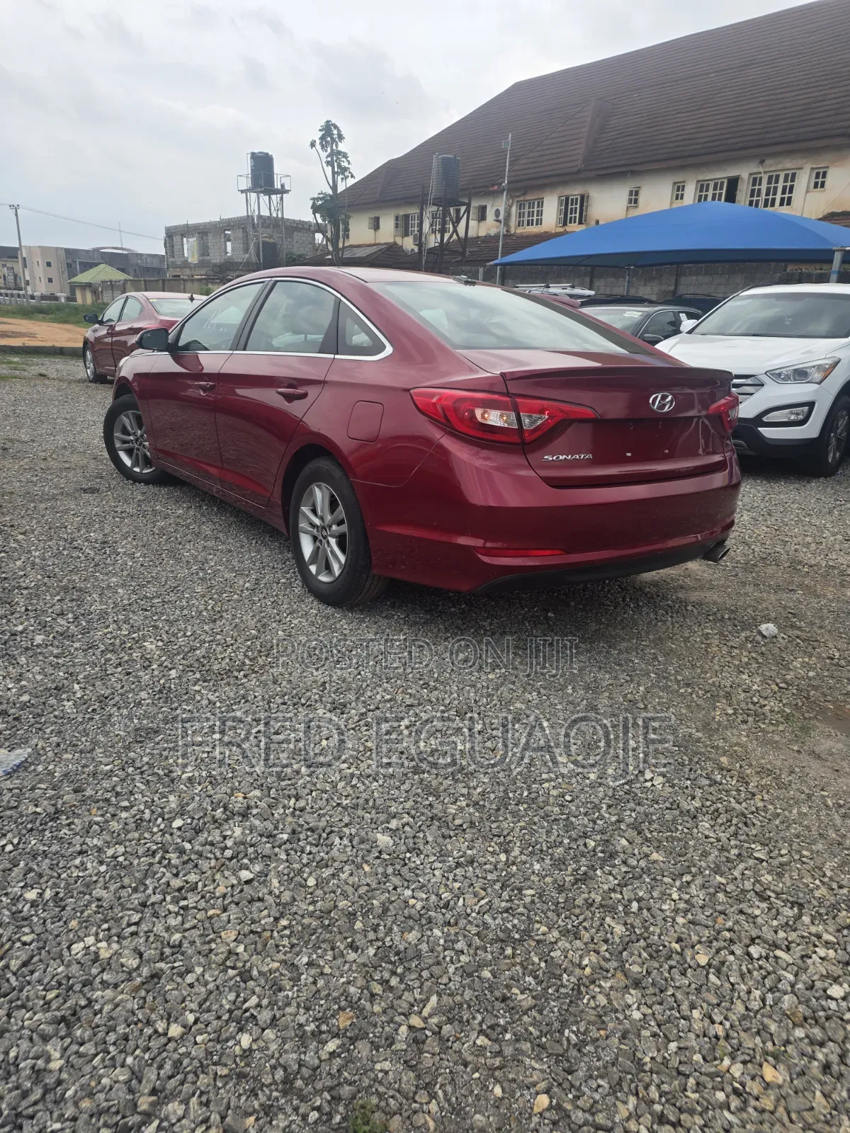 Hyundai Sonata Eco 4dr Sedan (1.6L 4cyl Turbo 7AM) 2015 Red