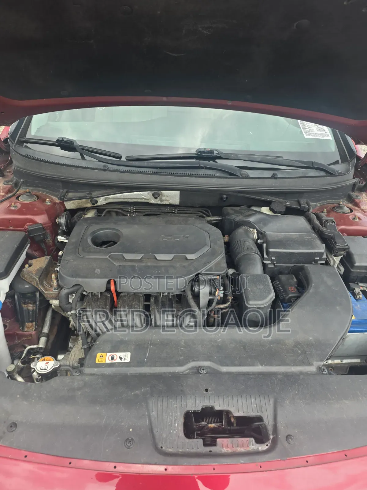 Hyundai Sonata Eco 4dr Sedan (1.6L 4cyl Turbo 7AM) 2015 Red