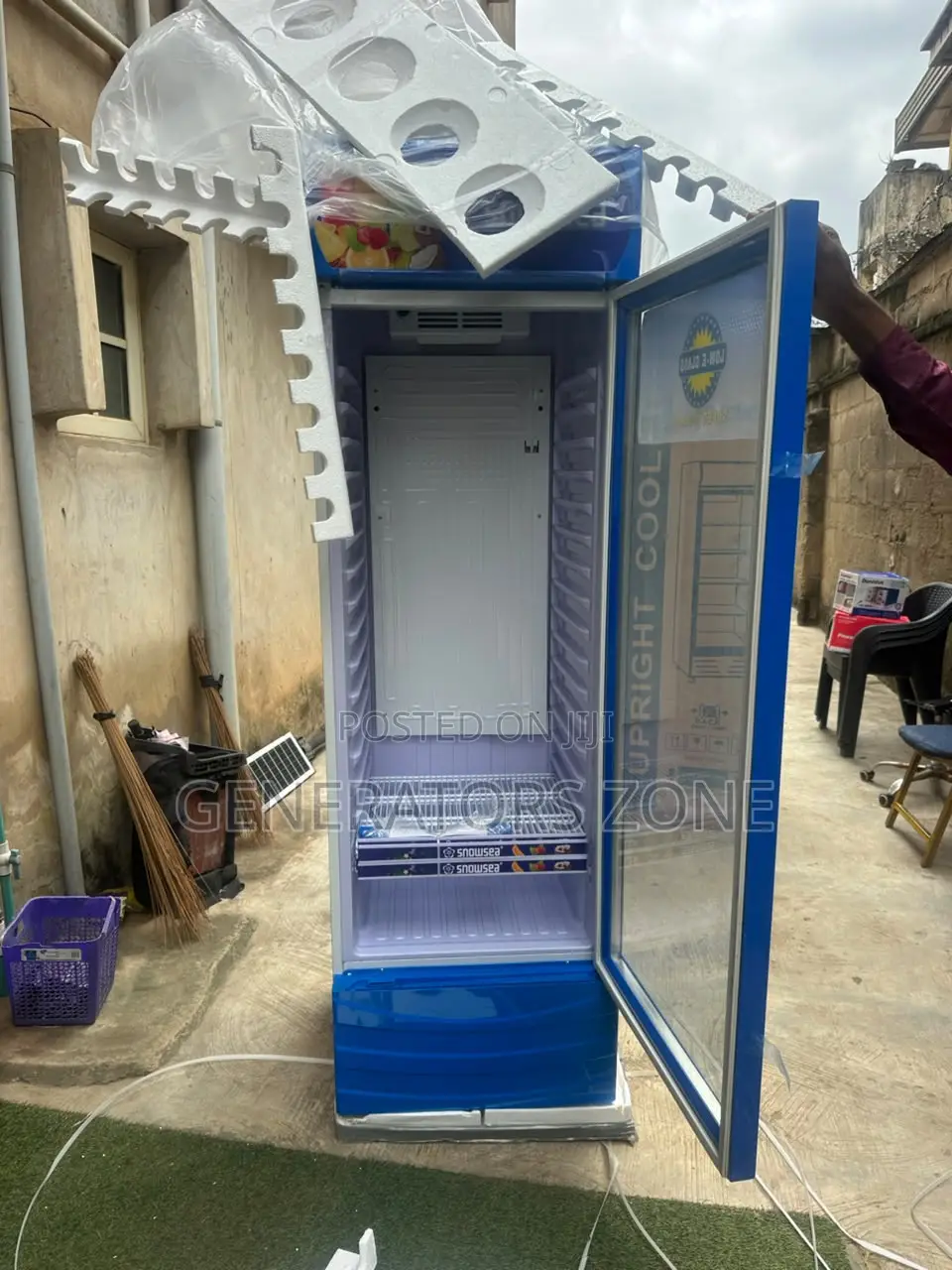 Snowsea LC-500W Modern Glass Door Cooler 500l