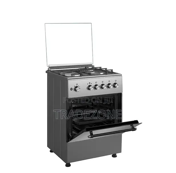 Maxi Gas Cooker 60x60 CM (3+1) Burners IGL Inox (TR)