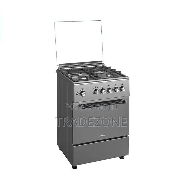 Maxi Gas Cooker 60x60 CM (3+1) Burners IGL Inox (TR)