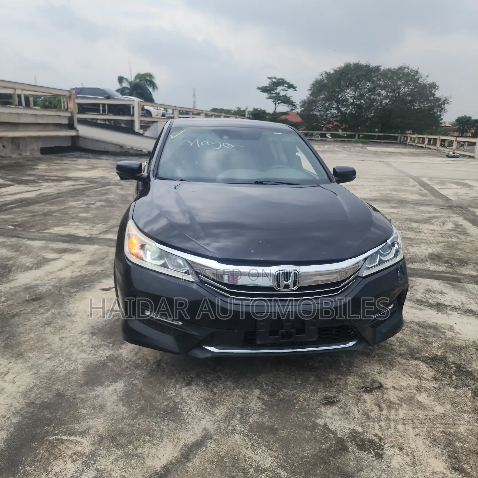 Honda Accord 2017 Black